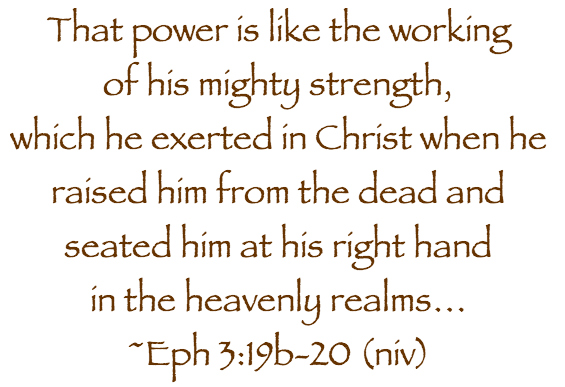 eph 1 19-20