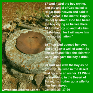 17 God heard the boy crying, and the